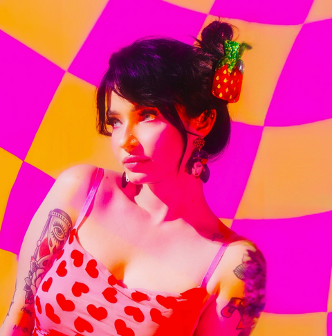  Strawberry Candy Hair Clip