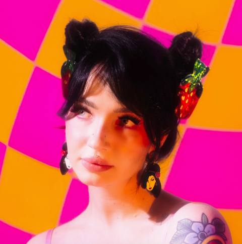 Strawberry Candy Hair Clip