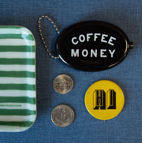 Coffee Money Coin Pouch