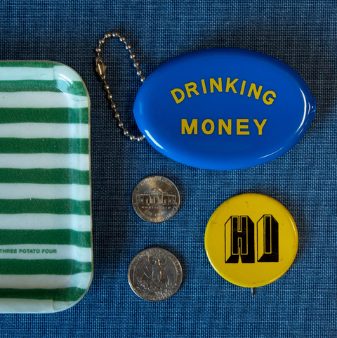 Drinking Money Coin Pouch