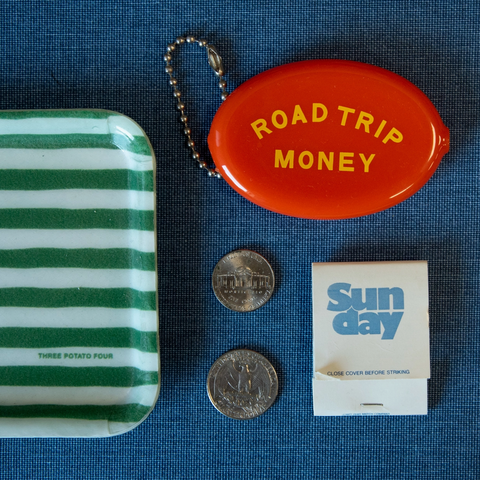 Road Trip Money Coin Pouch