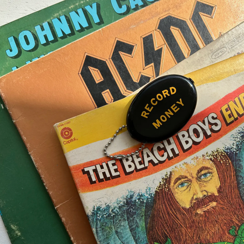 Record Money Coin Pouch