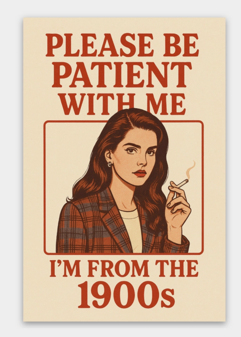 Be Patient With Me Sticker
