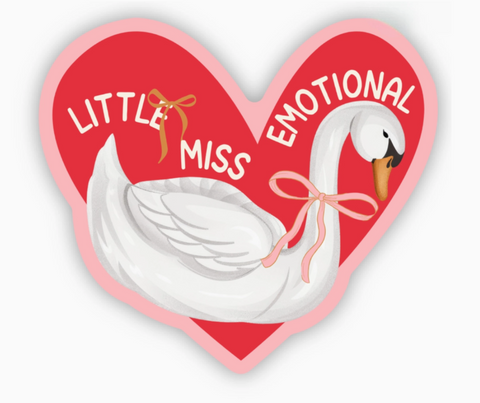 Little Miss Emotional Sticker