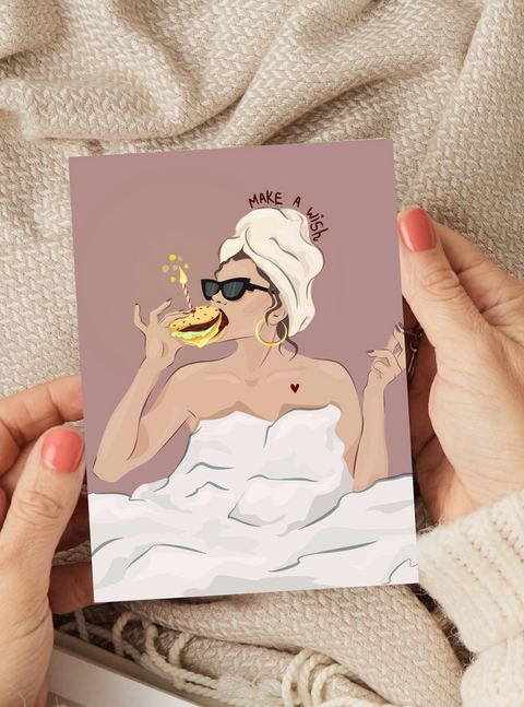 Make A Wish Birthday Card