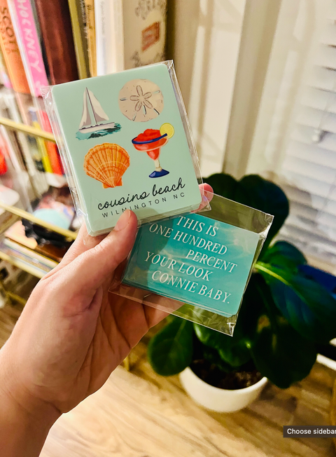 Summer I Turned Pretty Sticker & Bookmarks