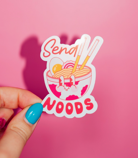 Send Noods Ramen Sticker