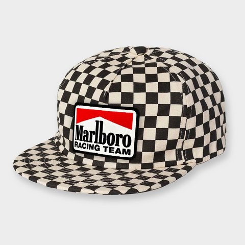 Checkerboard Pit Crew Patch Hat