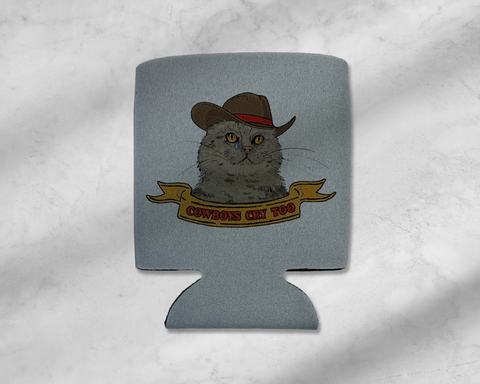  Cowboys Cry Too Koozie