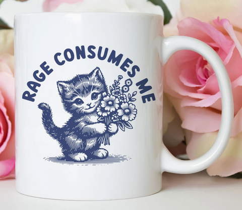 Rage Consumes Me Mug