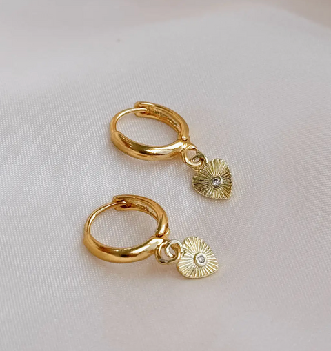 Mini Heart Earrings