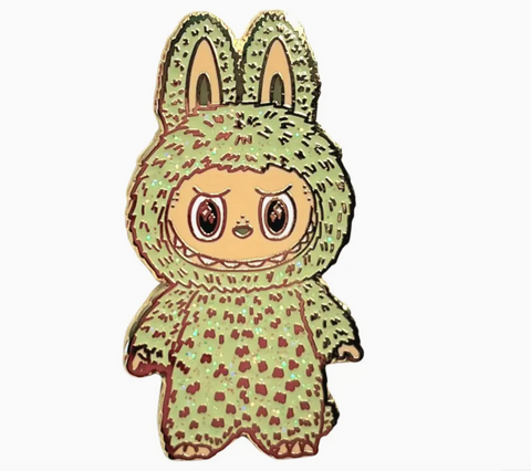 Labubu Green Grape Pin