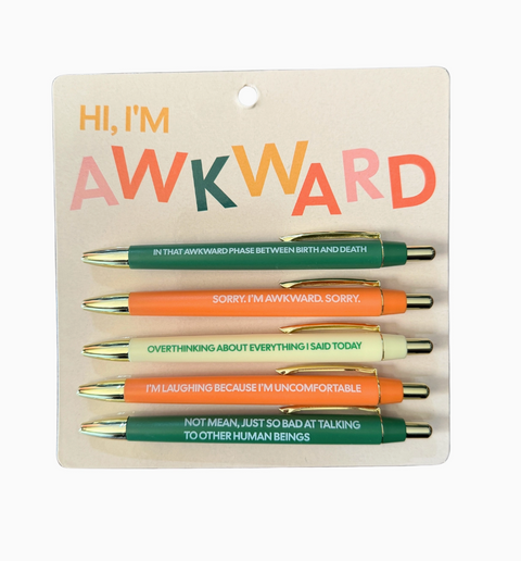 Awkward Pen Set
