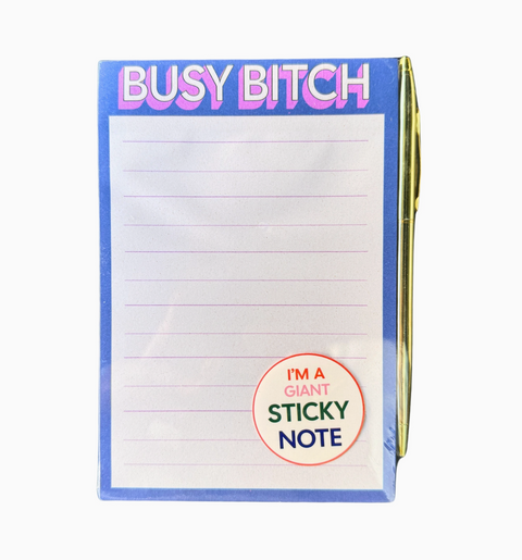 Busy Bitch Notepad