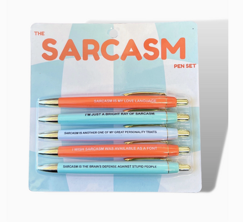 Sarcasm Pen Set
