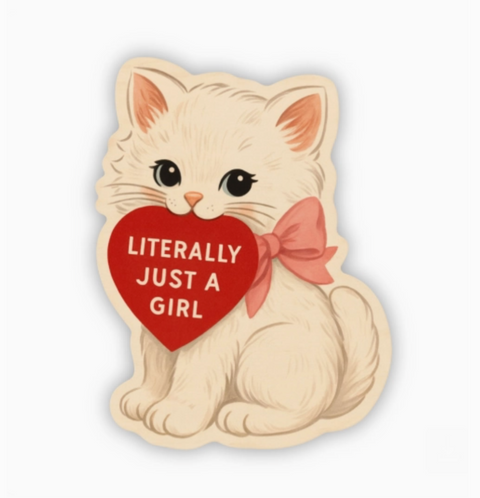 Literally Just A Girl Kitty