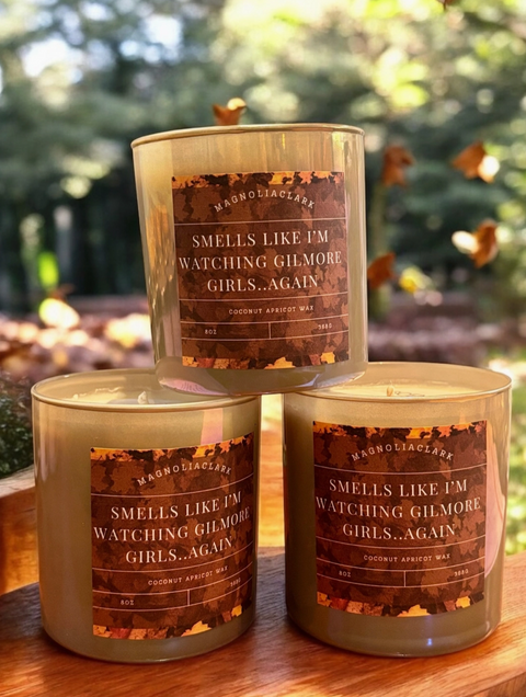 Smells Like I'm Watching Gilmore Girls Again Candle