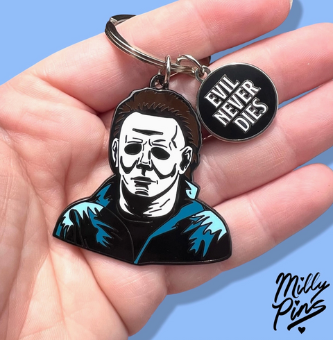 Michael Myers "Halloween" Enamel Keychain