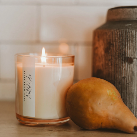 Fall Tinted Glass Candles