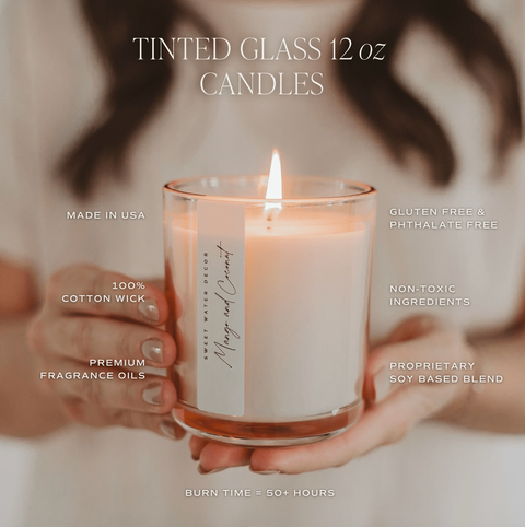  Fall Tinted Glass Candles