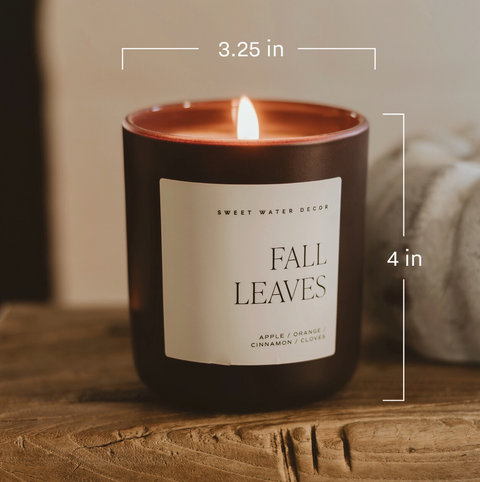  Fall Matte Jar Candles