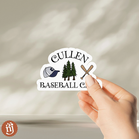 Twilight Cullen Baseball Club Sticker