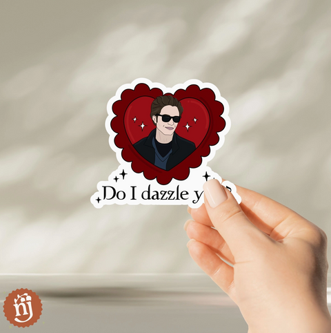 Twilight Do I Dazzle You Sticker