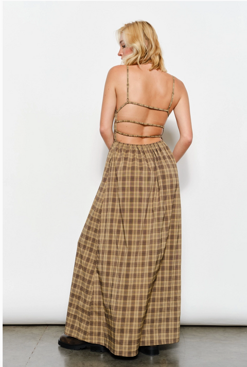 Nadie Open Back Maxi Dress