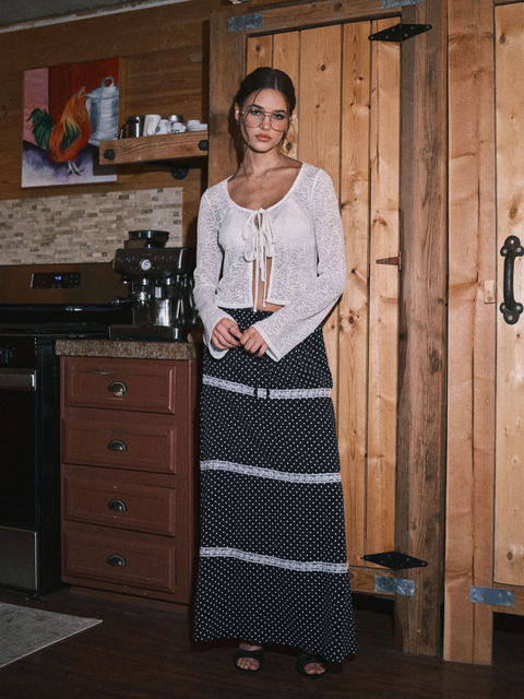  Rowan Tiered Maxi Skirt