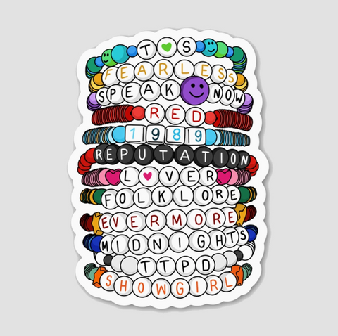 New Eras Friendship Bracelets (12) Stickers