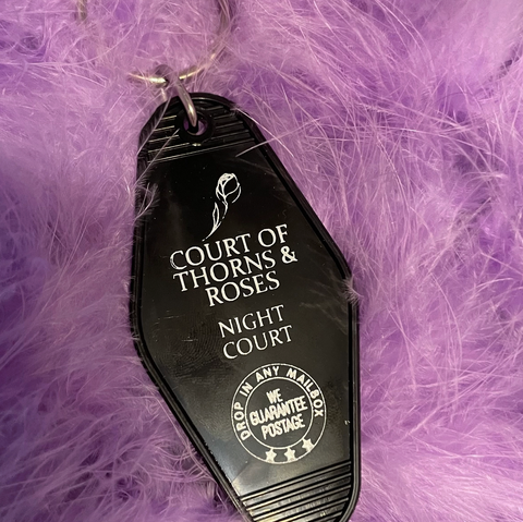 A Court of Thorns and Roses Key Tag