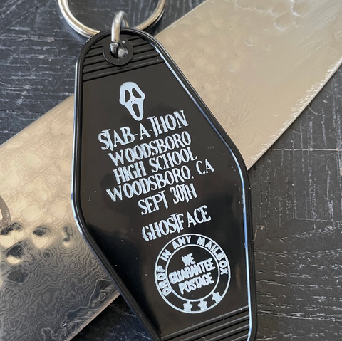 Stab-A-Thon Scream Key Tag