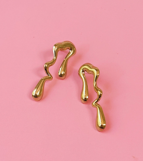  Drip Stud Earrings