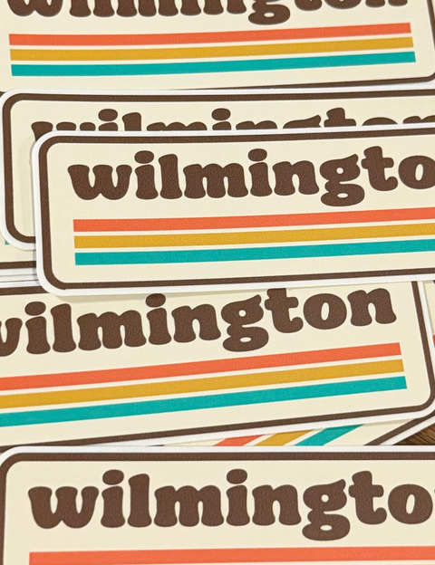  Retro Wilmington Sticker