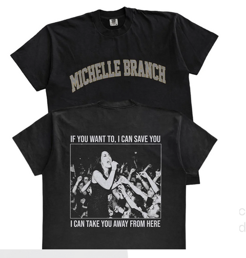 Michelle Branch Hardcore Tee