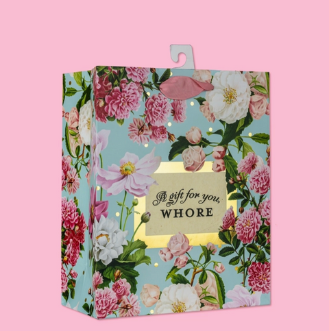 A Gift For You White Gift Bag