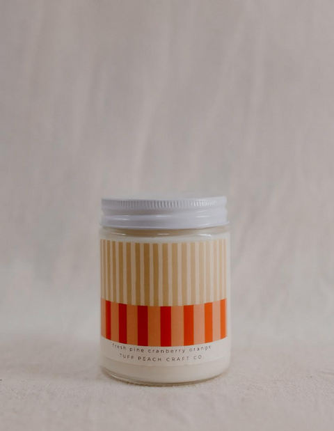 Tuff Peach Candles - Fall/Winter 2025 Collection