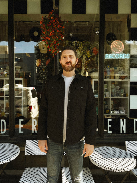 Dayton Black Quilted Jacket