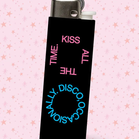 Round Kiss Disco Lighter