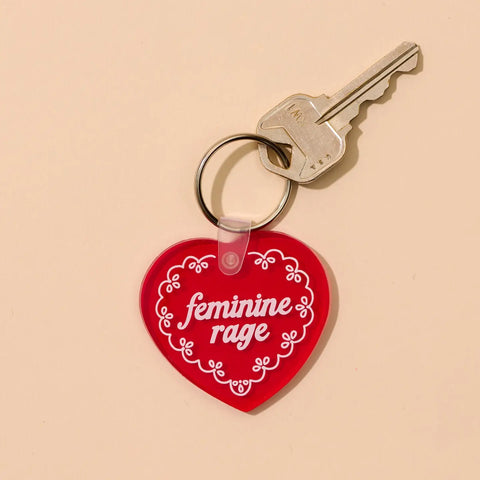  Feminine Rage Keychain
