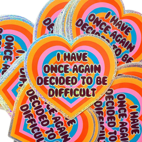  Difficult Sticker