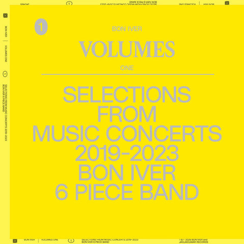 Bon Iver- Volumes: One Selections From Music Concerts 2019-2023