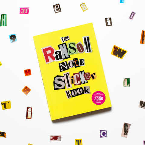  The Ransom Note Sticker Book