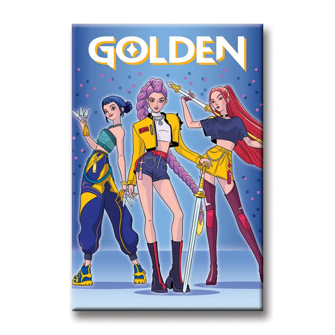 K-Pop Demon Hunters Golden Magnet