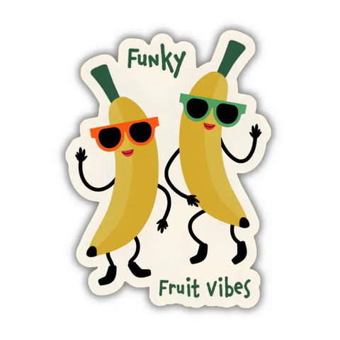 Funky Fruit Vibes Sticker