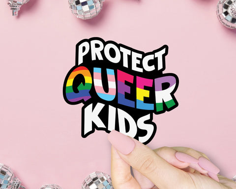  Protect Queer Kids Sticker