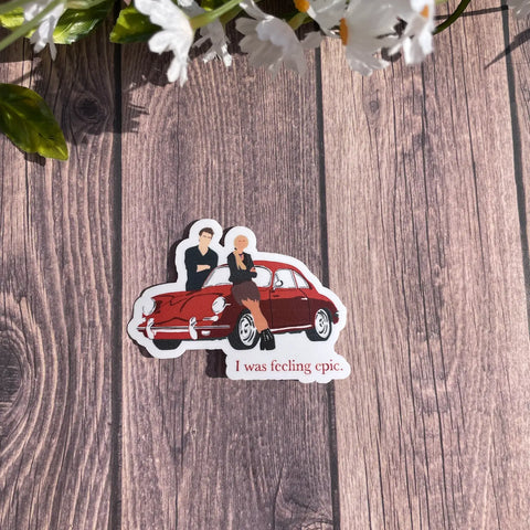  Mystic Falls Vampire Diaries Stickers