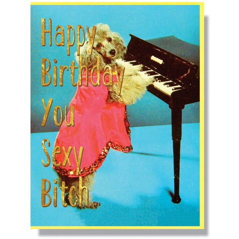 Sexy Bitch Birthday Card