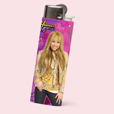 Pink Hannah Montana Lighter