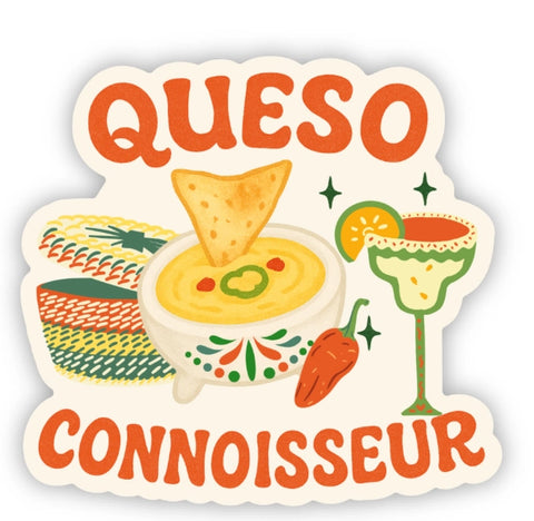 Sticker Queso Queso Connoisseur Sticker – Modern Legend, LLC.